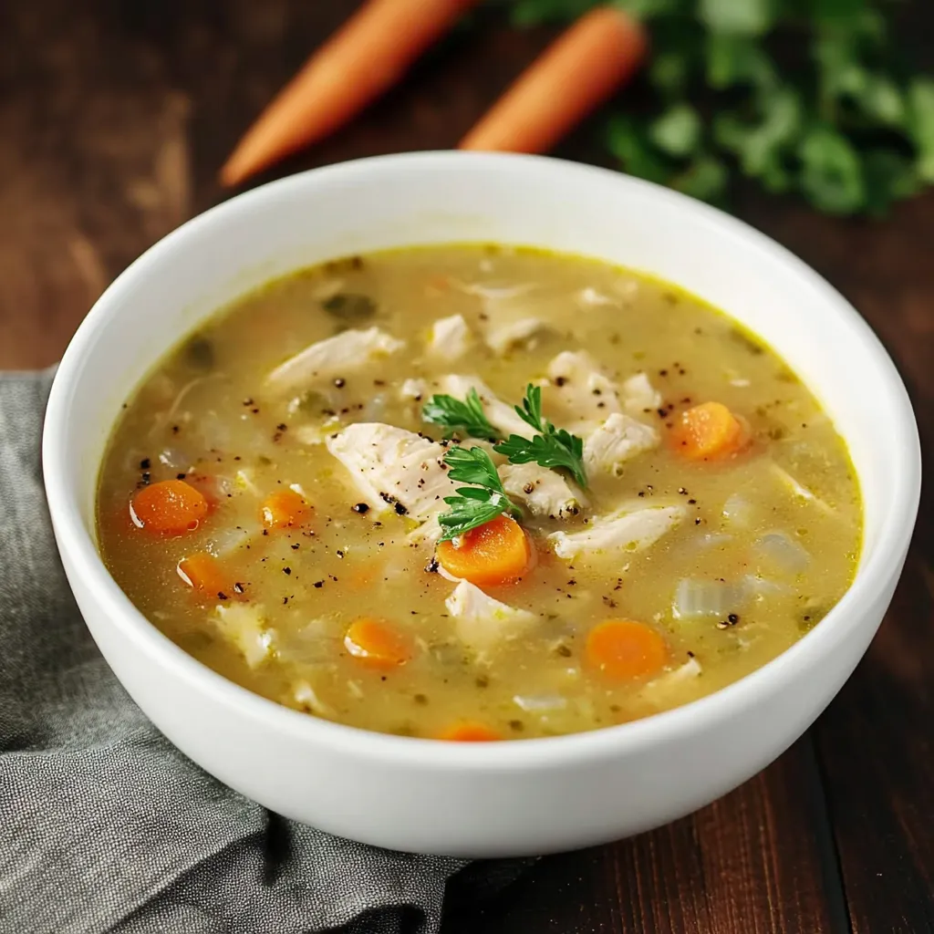 Tasty Rotisserie Chicken Soup