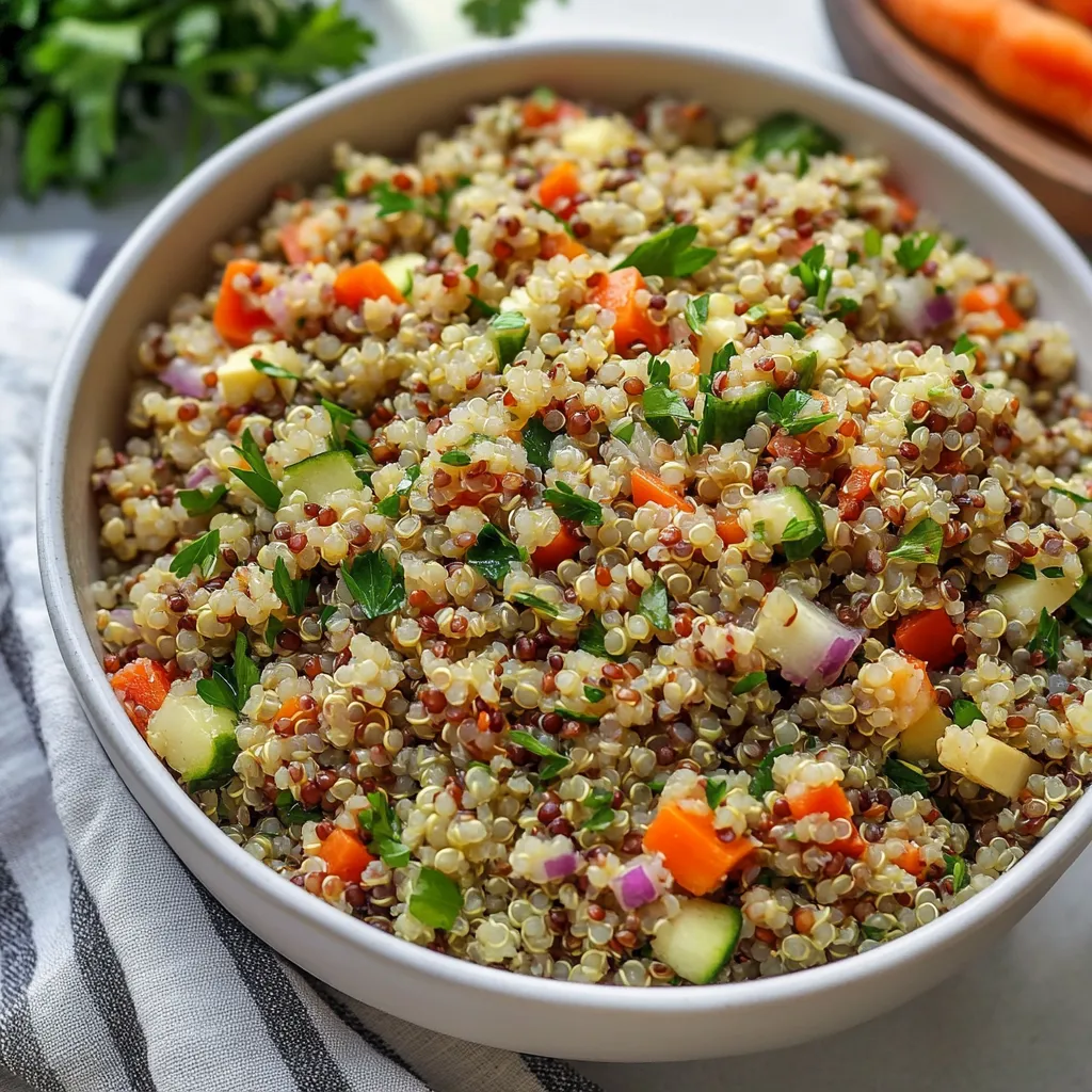 Nutritious Lentil and Quinoa Salad