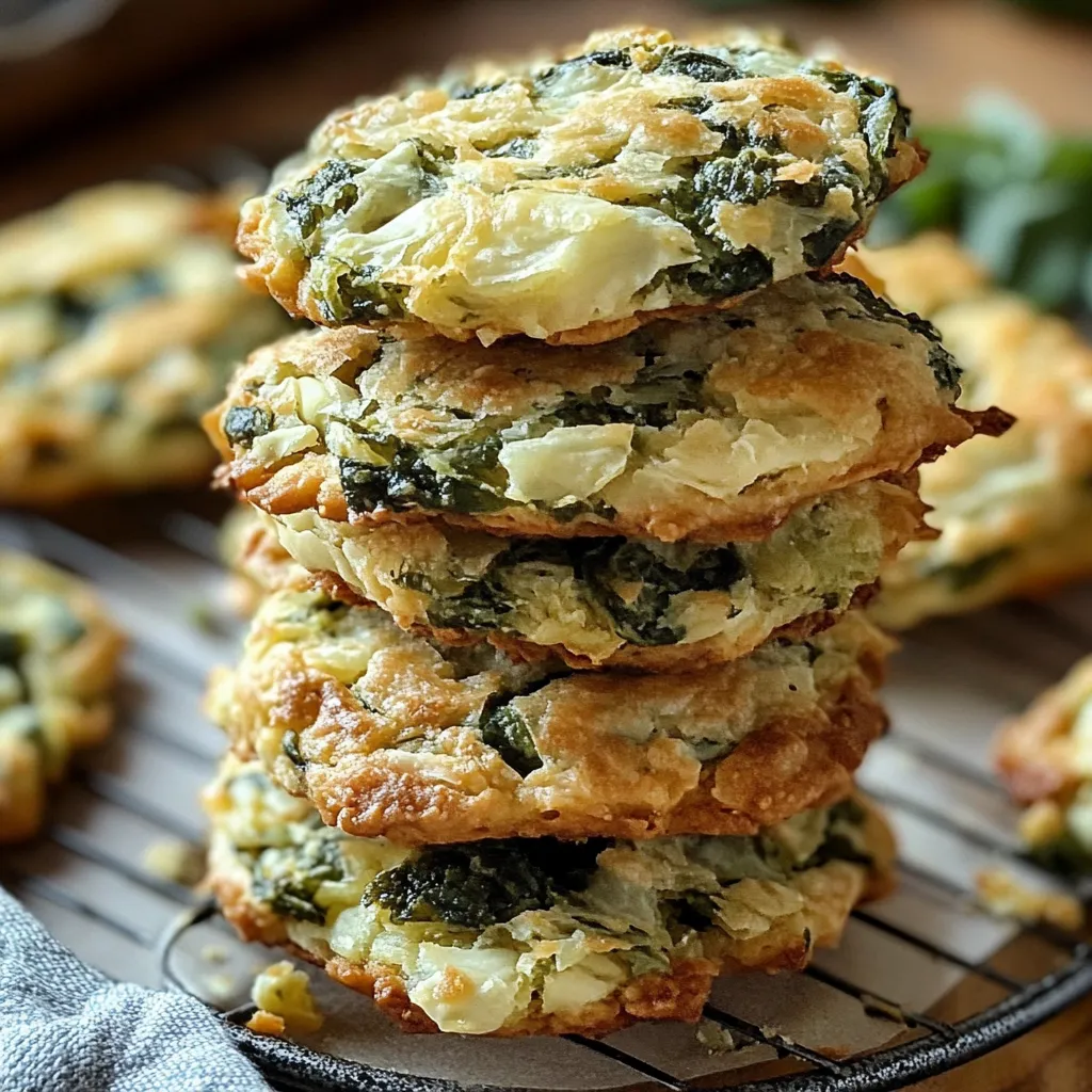 Healthy Spanakopita Cookies