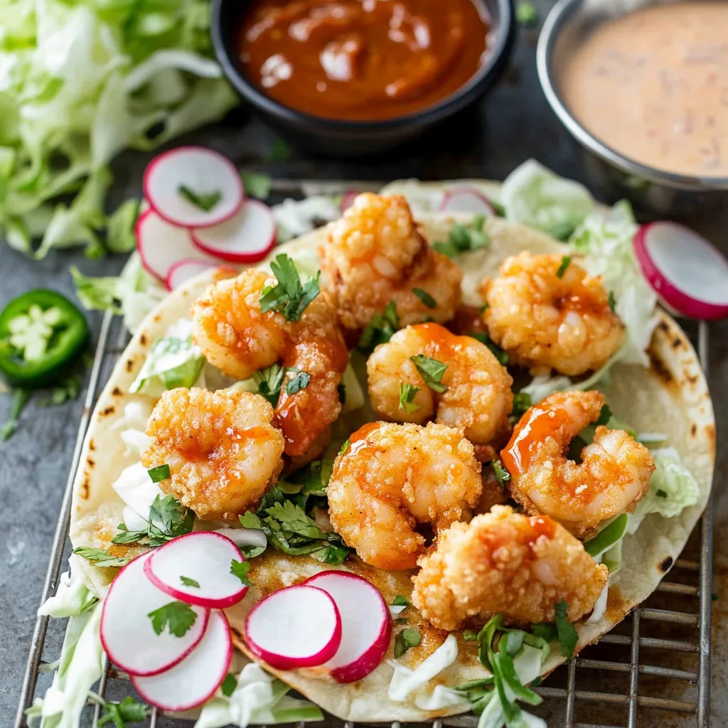 Tasty Bang Bang Shrimp Tacos