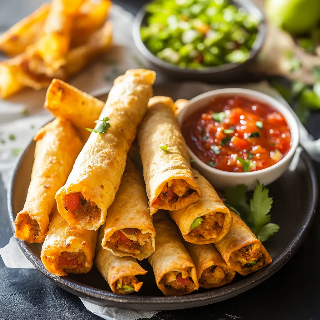 Tasty Vegan Taquitos