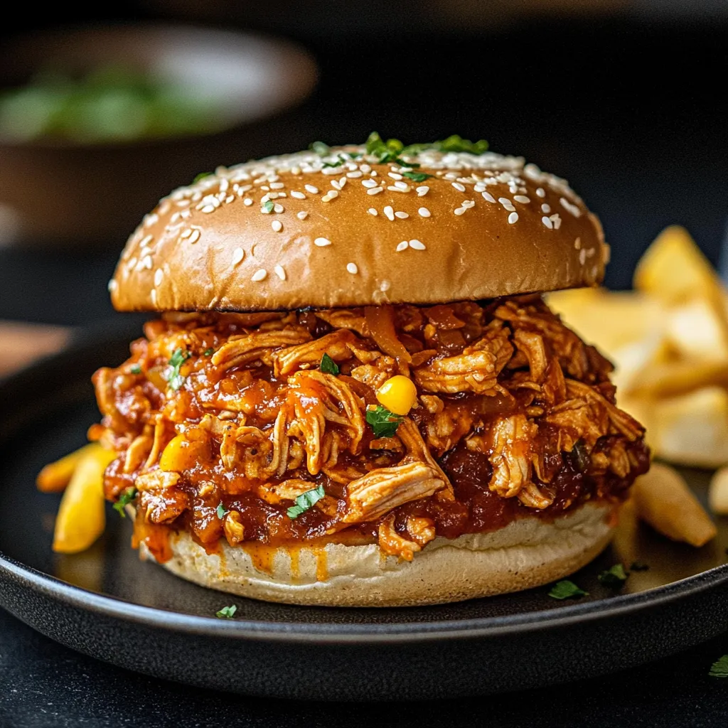Tempting Cajun Chicken Sloppy Jo Picture