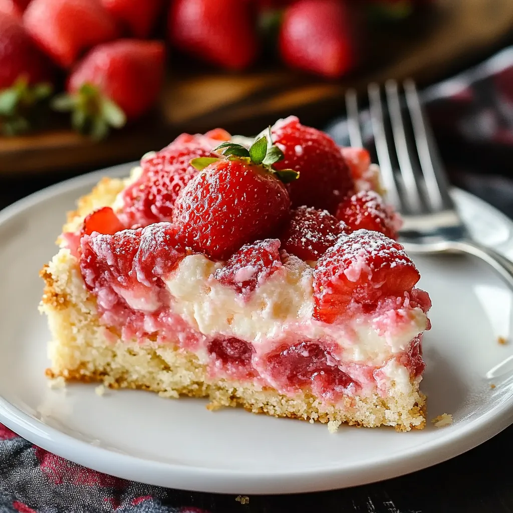 Cheesecake Dump Cake Dessert
