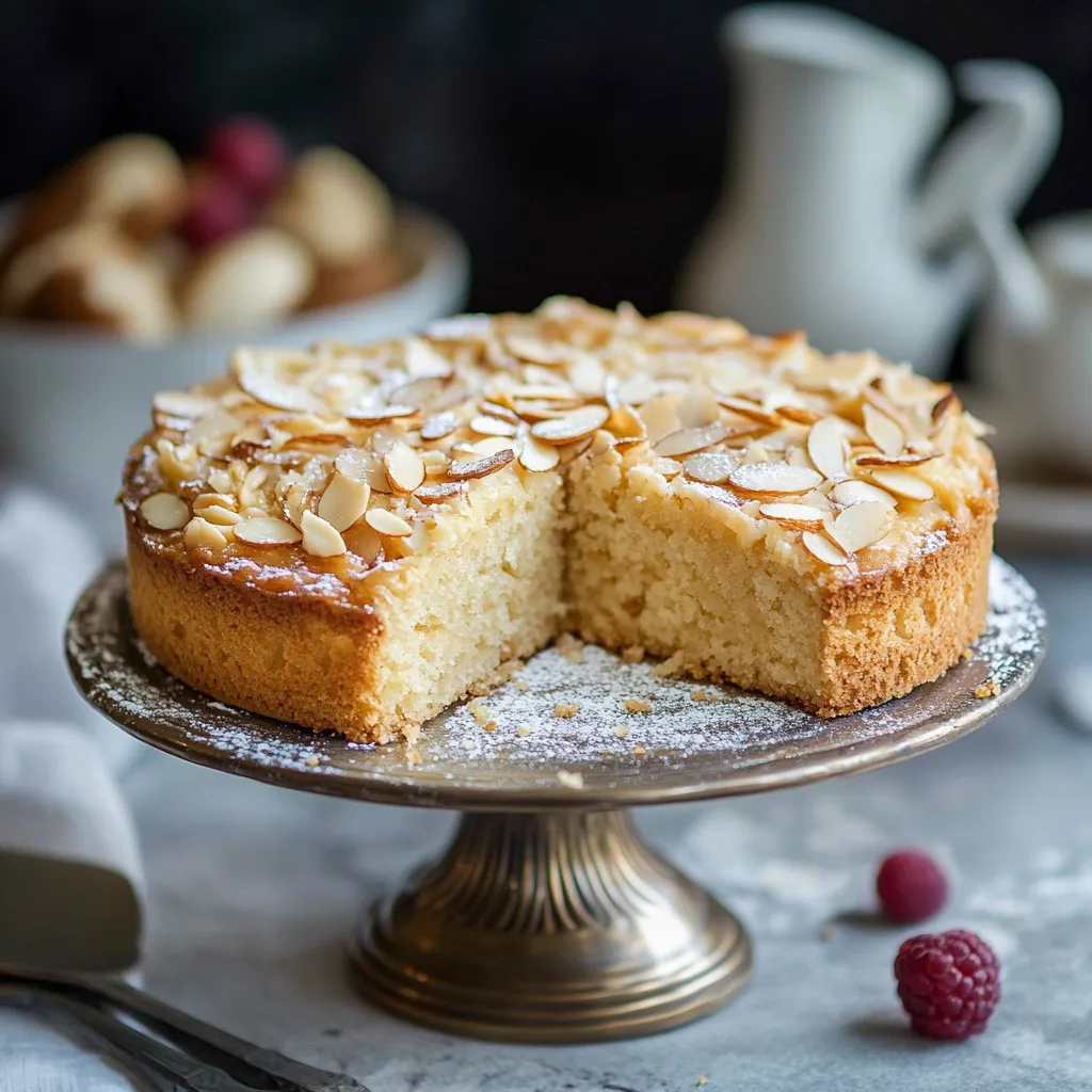 Moist Almond Cake