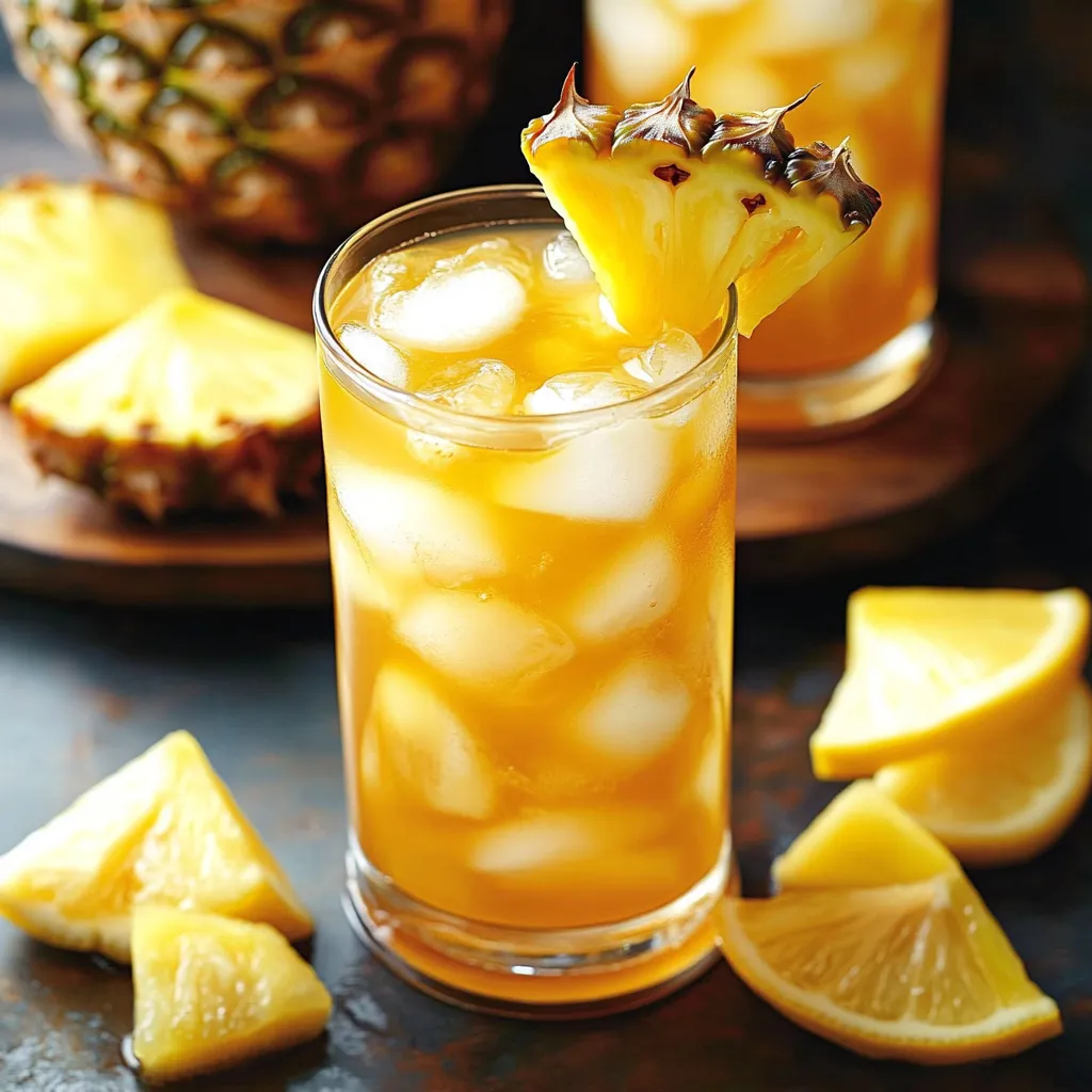 Iced Tea Lemon Pineapple