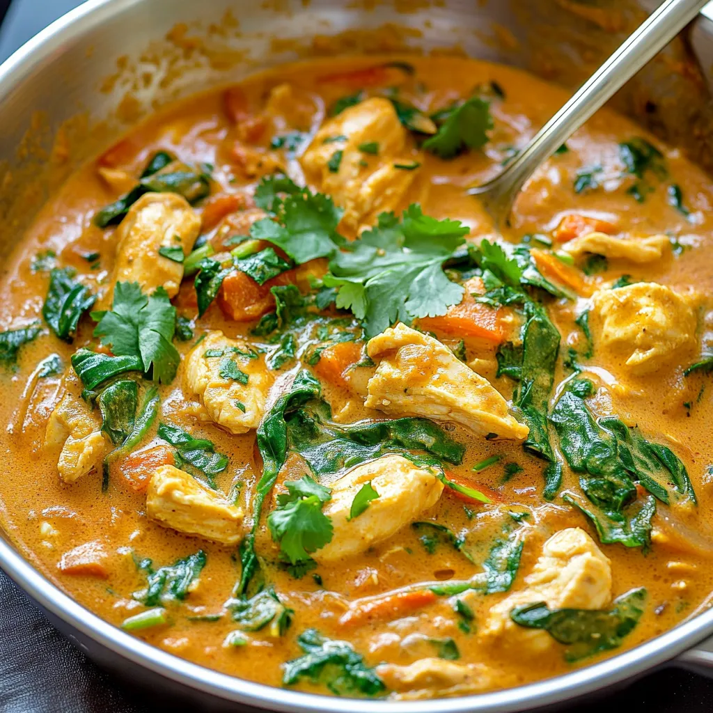 Mouthwatering Thai Chicken Coconut Curry