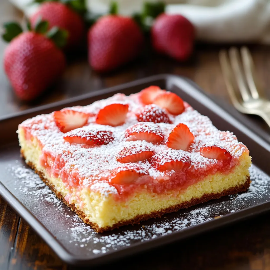 Easy Strawberry Cake