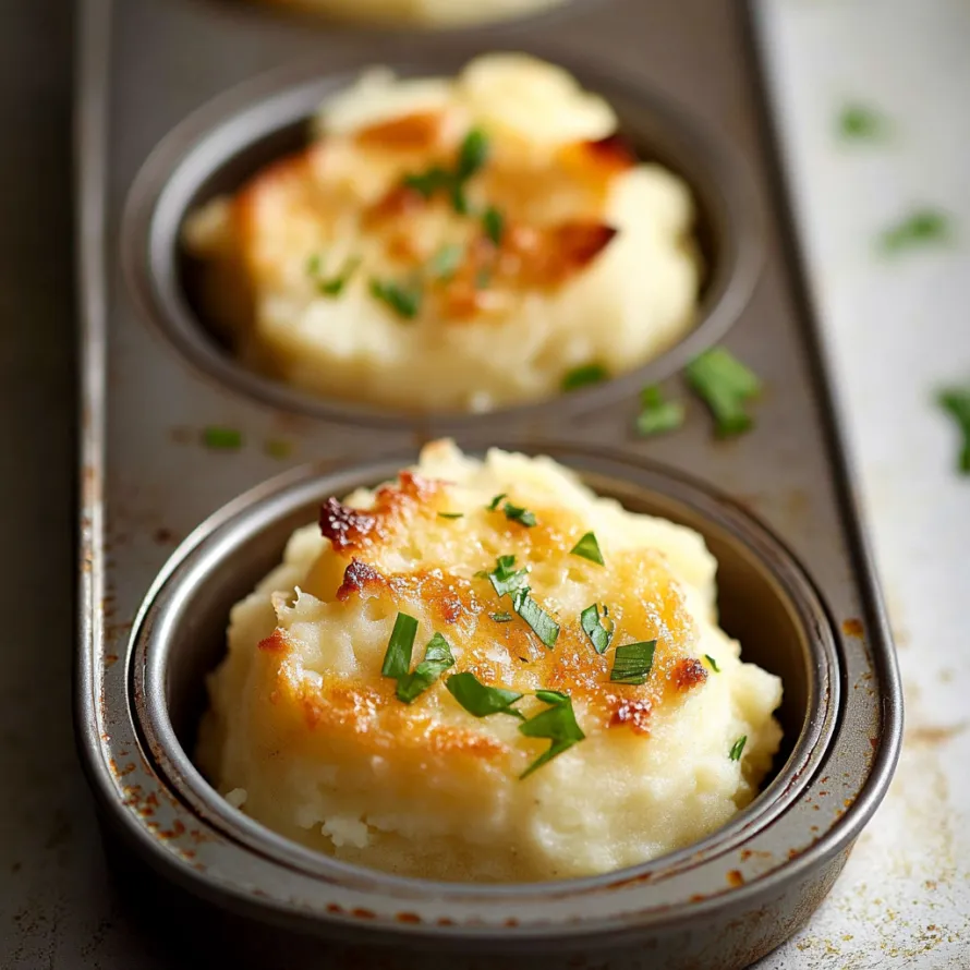 Three muffin cups with food in them.