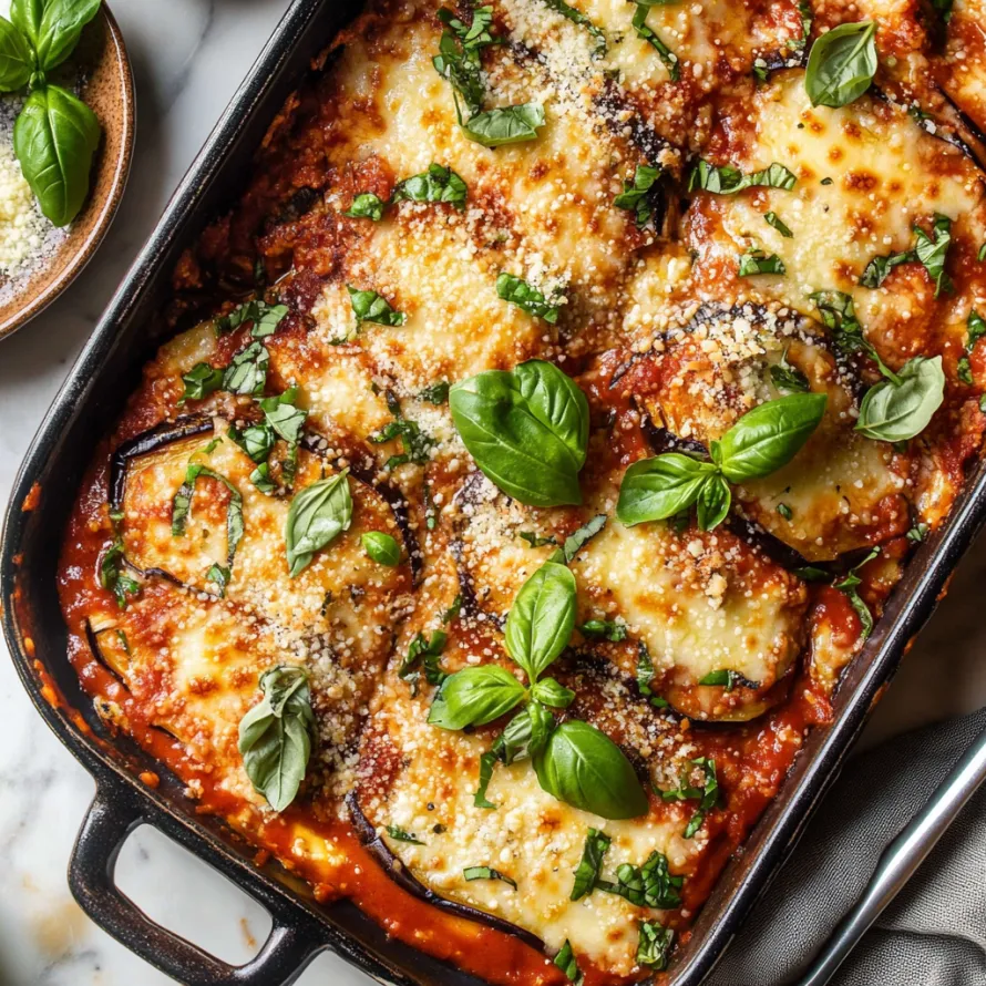 A pan of food with spinach and cheese.