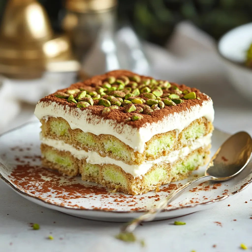 A slice of cake with almonds on top.