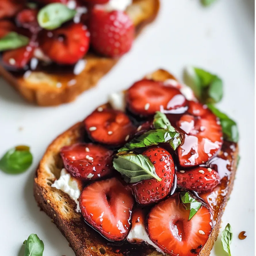 A slice of toast with strawberries and whipped cream.