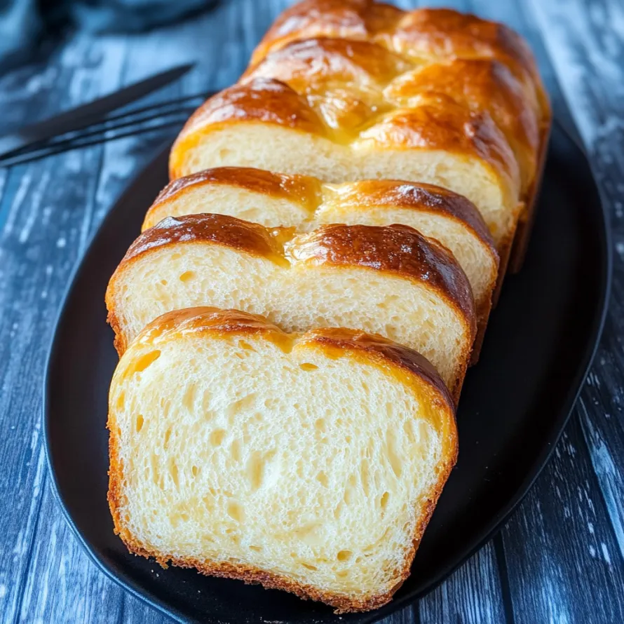 A loaf of bread on a plate.