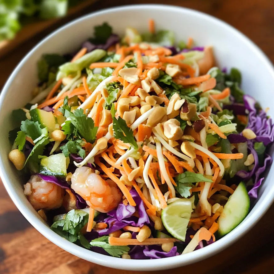 Shrimp, carrot sticks, and cucumbers in a big bowl.