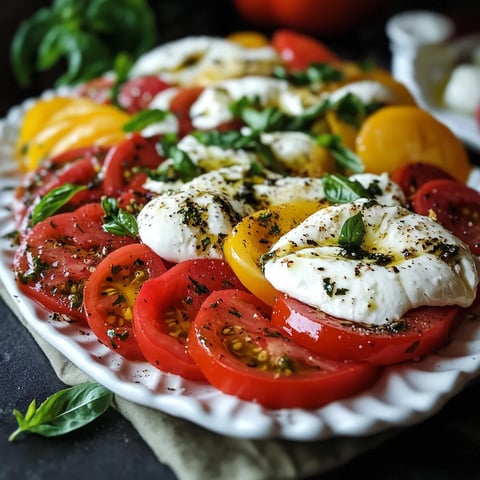 Burrata Caprese Salad