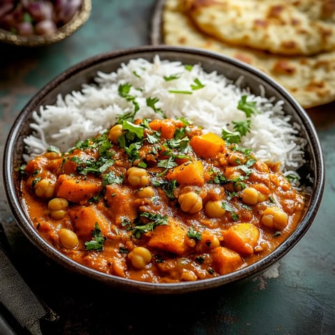 Sweet Potato and Chickpea Dish