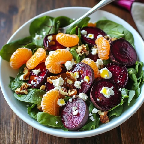 Salad in a bowl with bright oranges and tangy blue cheese.